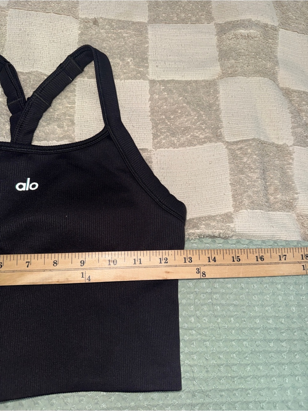 Alo Seamless Ribbed Favorite Bra - Picture 2 of 5